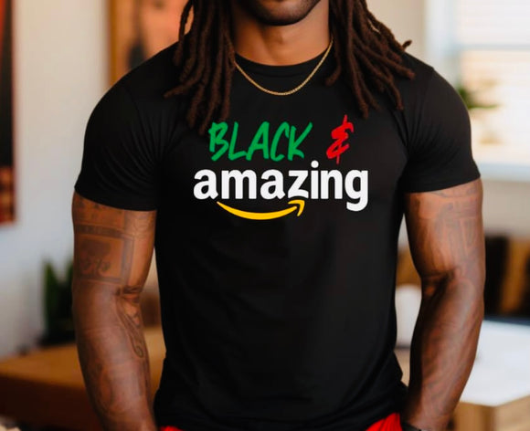 Black and Amazing T-Shirt