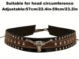 Wide Brim Cowboy Hat & Accessories