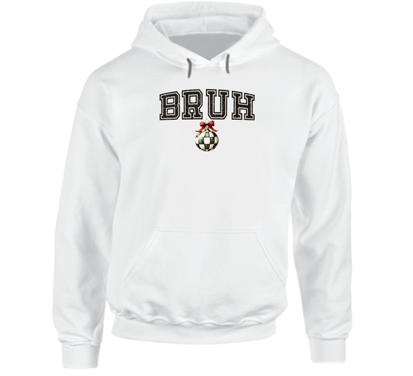 Bling Bruh Plaid Ornament Hoodie