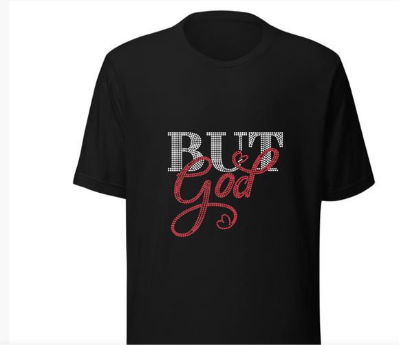 But God Rhinestone T-Shirt
