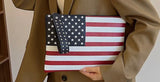 American Flag Clutch