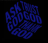 Ask, Trust, Thank God Rhinestone Top
