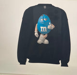 Blue 'M&M' Top