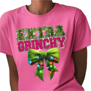 Bling Extra Grinchy T-Shirt