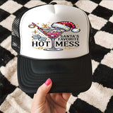 Santa’s Favorite Hot Mess Trucker Hat