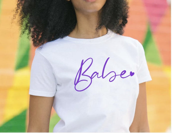 Purple Babe T-Shirt