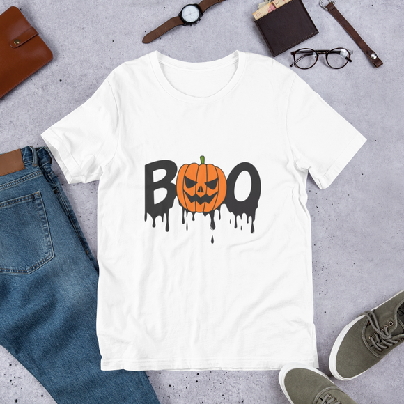 Boo Pumpkin Halloween T-Shirt