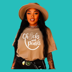 Chucks and Pearls T-Shirt