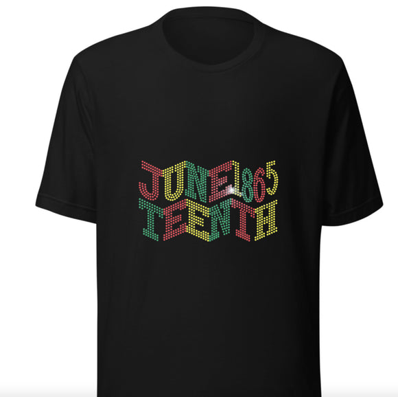 Juneteenth Rhinestone Free-ish T-Shirt