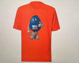 Blue 'M&M' Top