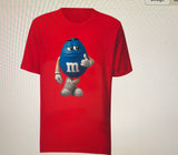 Blue 'M&M' Top