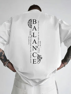 Balance Back Print T-Shirt