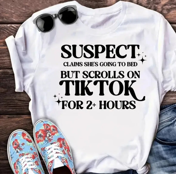 Suspect on Tik Tok