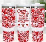 Candy Cane Tumbler