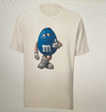 Blue 'M&M' Top