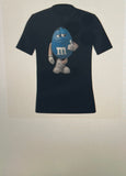 Blue 'M&M' Top