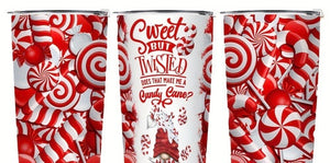 Candy Cane Tumbler
