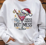 Santa’s Favorite Hot Mess Trucker Hat