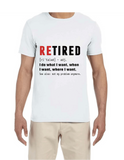 Retired Unisex T-Shirts