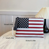 American Flag Clutch