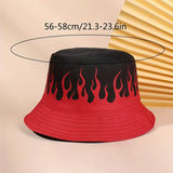 Flaming Fire Bucket Hat