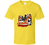 Orange Sneaker T Shirt