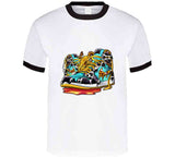 Zebra Shoe Drip T-Shirt