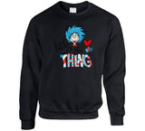 Ladies Little Miss Thing Crewneck Sweatshirt