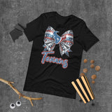 Bling Texans Bow T-Shirt