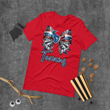 Bling Texans Bow T-Shirt