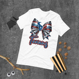 Bling Texans Bow T-Shirt