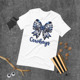 Cowboys Bling Bow T-Shirt