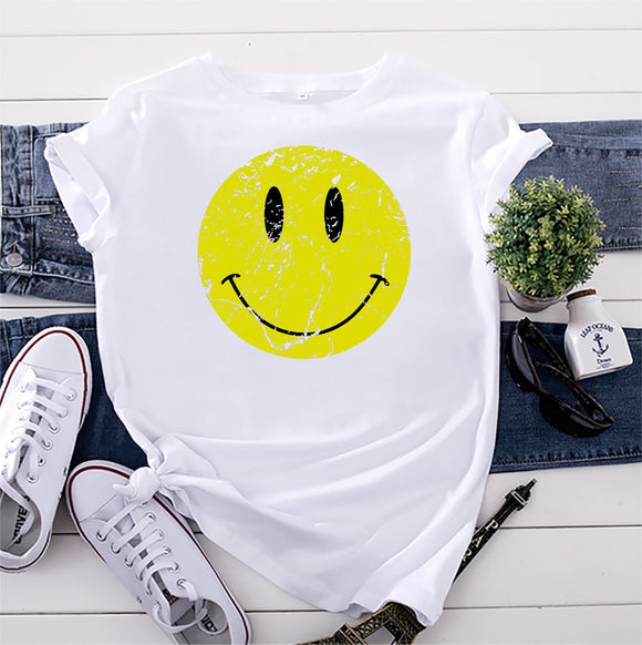 Smiley Print T-Shirt