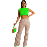 Roni 2 pc Crop Top & Pant Beach Set