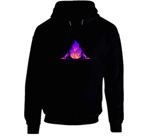 Purple Friendly Fire Hoodie