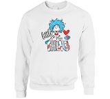 Ladies Little Miss Thing Crewneck Sweatshirt