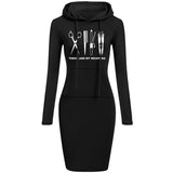 Hoodie Cotton Weapons Dress