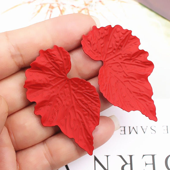 Leaf Drop Earrings