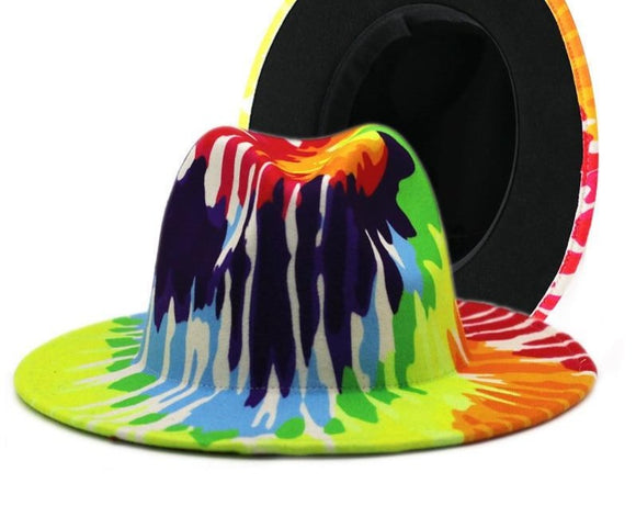 Tyson Tie Dye Fedora