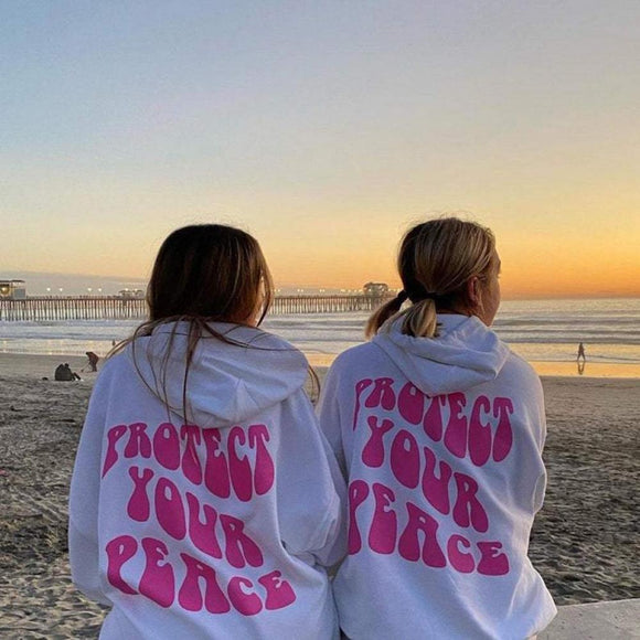 Protect Your Peace Oversize Hoodie