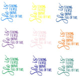 She is Strong Hoodie