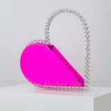 Heart Shaped Diamond Clutch