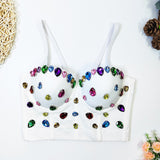Beaded Bustier Top