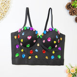 Beaded Bustier Top