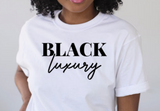 Black Luxury T-Shirt