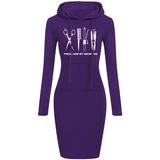 Hoodie Cotton Weapons Dress
