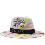 Lisa Wide Brim Straw Hat Fedora