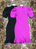 Victoria Ruffle Bandage Dress