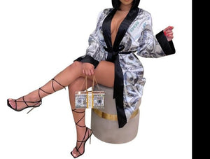 Passion Money Satin Robe
