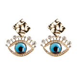 Turkish Blue Eye Bohemian Earrings